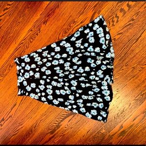 Zara floral maxi skirt